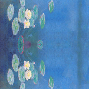 Monet: NymphÃ©as, effet du soir Painting
