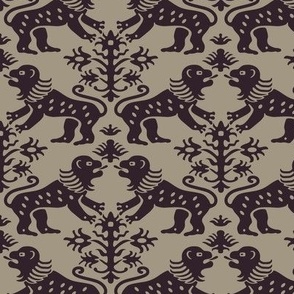 Damask Lions