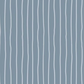 Watersports Fun Minimalistic Coordinate Stripes Pattern Grey Smaller Scale