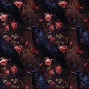 gothic rococo raven