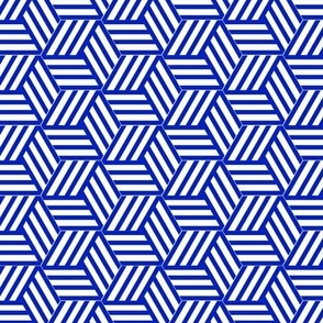 Playing With Polygons_Cobalt Blue