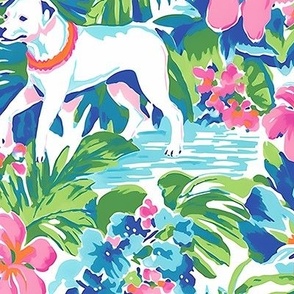 Doggone Tropics - on White
