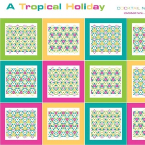 A Tropical Holiday - cocktail napkins
