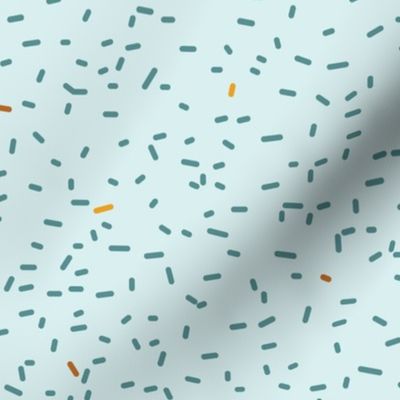 Speckled Confetti - Light Teal