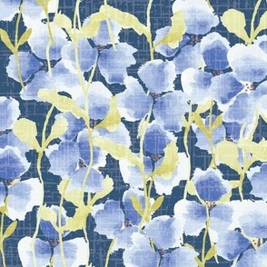 Pansy Garden - Large. Please contact De for fabric purchase enquiries. Available here on beautiful