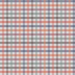 Tiny multicolor Gingham