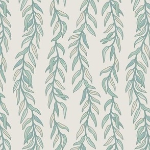 Willow Leaves, Sage Green