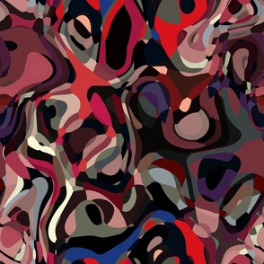 Swirled Color Abstract 3