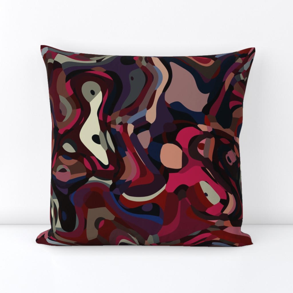 Swirled Color Abstract 14