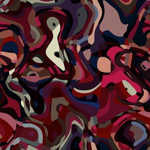 Swirled Color Abstract 14