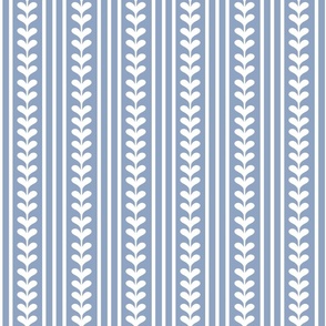 Blue Ornamental Stripes - Sunny Winter