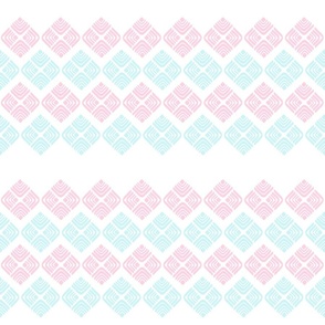 Vintage Pastel Argyle Stripes