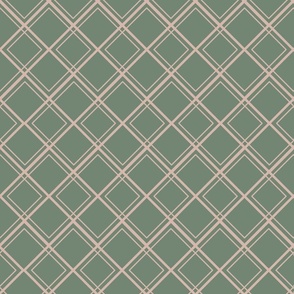 Soft Preppy diamond green