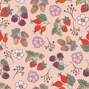 Forest Fruits Hero Pattern - Autumn Version