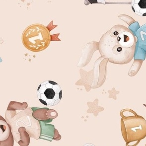 Soccer Buddies - ROTATED - beige