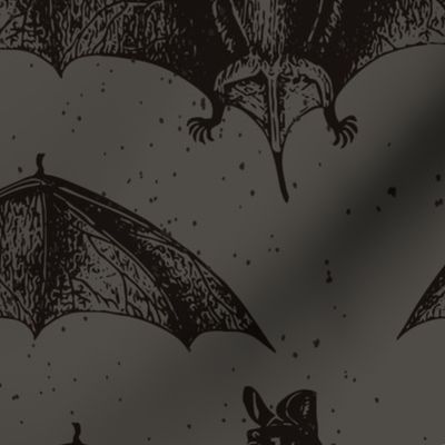 Bats, Halloween Bats, Bat Pattern, Bat Fabric, Spooky Bats Hanging Fabric