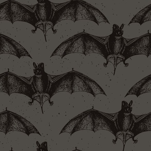 Bats, Halloween Bats, Bat Pattern, Bat Fabric, Spooky Bats Hanging Fabric