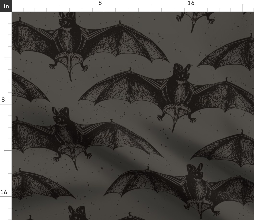 Bats, Halloween Bats, Bat Pattern, Bat Fabric, Spooky Bats Hanging Fabric