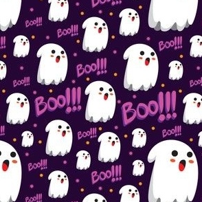 Halloween Boo Ghost Pattern, Cute Halloween Ghost, Halloween Kids, Halloween Cute