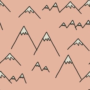 Mountains Salmon (7x7)