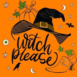 Witch please orange