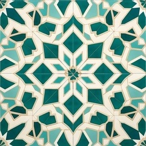 nostalgic, vintage, arabic moroccan tile