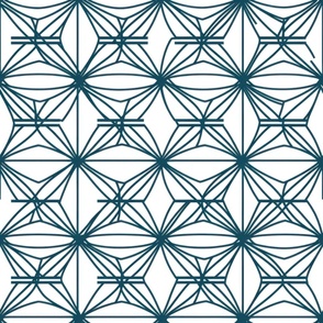 Cerulean Blue_Geometric_ Florals ATL_1109