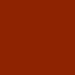Plain RUSTY RED BURGUNDY solid color block wallpaper || 822c0b