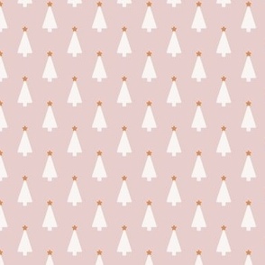 pink and red preppy christmas - minimalist christmas trees - pink_small