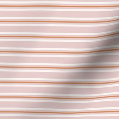 pink and red preppy christmas - horizontal stripe - pink_small