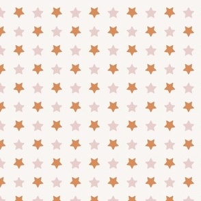 pink and red preppy christmas - stars - cream_small