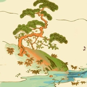 Chinoiserie Landscape 2a