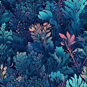 Underwater flora