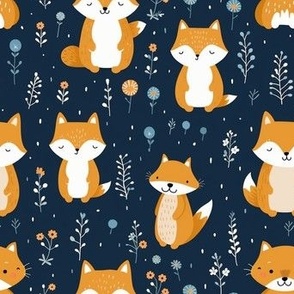 little bears and foxes