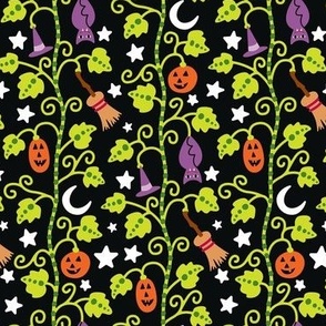 Halloween Stalk Black