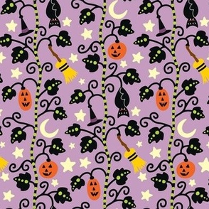 Halloween Stalk Purple