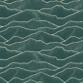 Teal Mountain Lines