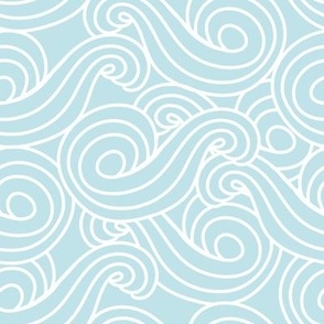 Swirly Surf Waves