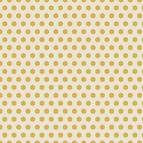 Hexagon Hive Vanilla Yellow