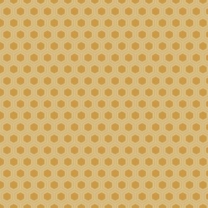 Hexagon Hive Goldenrod Yellow