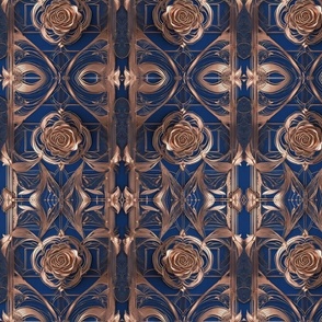 
Blue rose gold,Art Nouveau,William Morris,Victorian era,Belle Époque,Floral motifs,Organic shapes,Curvilinear designs,Decorative arts,Stylized nature,Ornamental patterns,Whiplash curves,Intricate details,Aesthetic movement,Arts and Crafts,Jugendstil,Sec