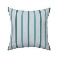 Pale pastel blue and teal organic stripe