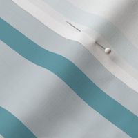 Pale pastel blue organic stripe