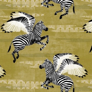 Flying zebras olive