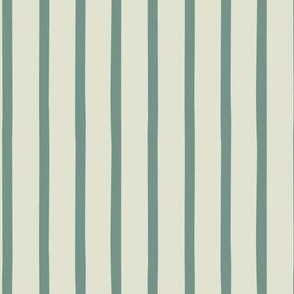 Micro pale pastel sage green organic stripe