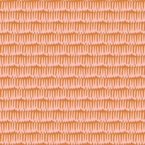 Grass Horizontal Stripe in Orange