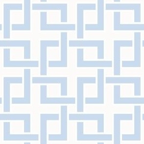 Preppy Lattice Light Blue