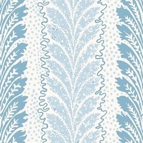 British Feather Reverse light blue and light blue