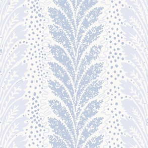 British Feather Reverse Snow Blue