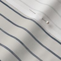 Textured Stripes, Charcoal on White Smoke